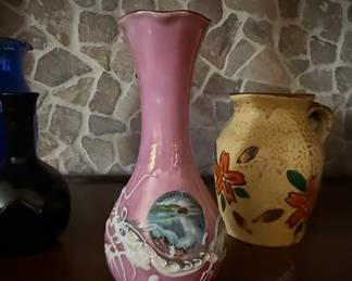 Niagara Falls Dragonware Bud Vase