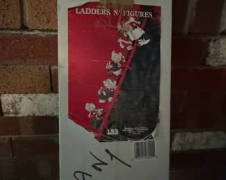 Ladders N' Figures Holiday Decoration