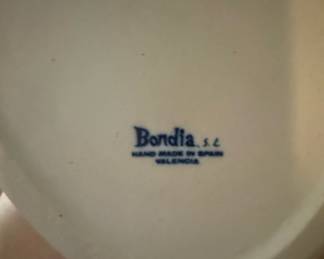 Bondia Valencia Porcelain Don Quixote Figurine
