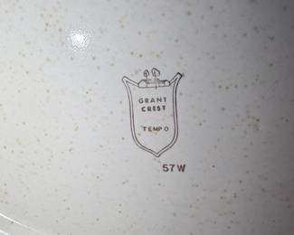 Grant Crest Tempo Atomic Starburst Serving Platter