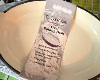 Cookware 12 Inch Oval Baking Dish