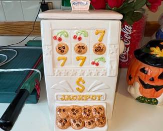 Trump Taj Mahal Slot Machine Cookie Jar