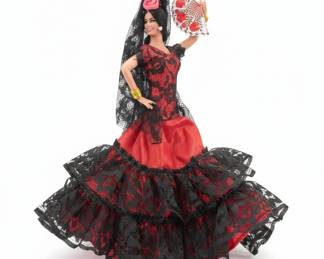 Barbie Dolls of the World Spanish Barbie 1982
