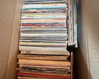 Collection of Vintage Vinyl Record Albums