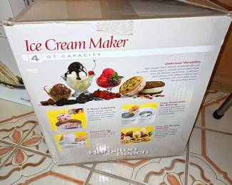 Hamilton Beach 4 Quart Ice Cream Maker 68330