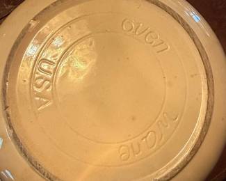 Watt Pottery Rio Rose Spaghetti Bowl