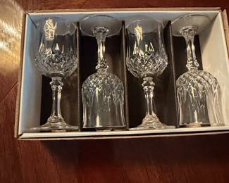 Cristal d'Arques Longchamp Wine Glasses