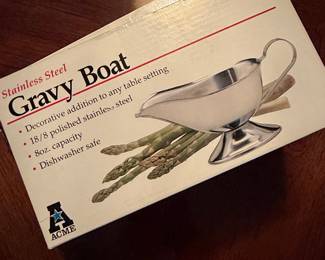 ACME Stainless Steel Gravy Boat