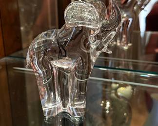 V. Nason & Co Murano Glass Elephant Figurine