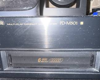 Pioneer PD-M501 6-Disc Multi-Play Compact Disc Player
