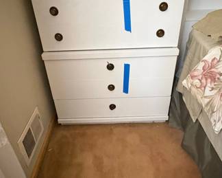 Mid-Century Modern Style Painted Chest of Drawers