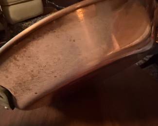 Vintage Copper Skillet Set