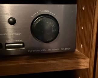Sony ST-JX431 FM Stereo/FM-AM Tuner