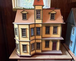 Victorian Style Wooden Dollhouse - Bostonian Mansion Style