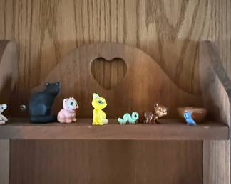 Vintage Littlest Pet Shop & Barbie Pet Figurines Collection