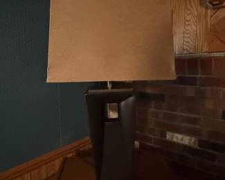 Mid-Century Modern Style Geometric Table Lamp