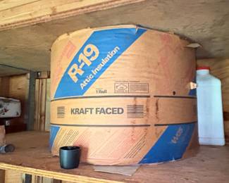 Knauf R-19 Kraft Faced Attic Insulation Roll