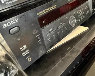 Sony STRKP Digital Audio or Video Control Center Sherwood Stereo Cassette Deck CDR