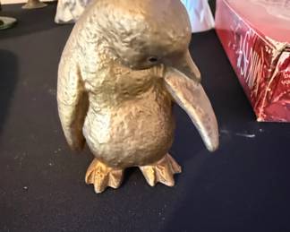 Brass Penguin Figurine