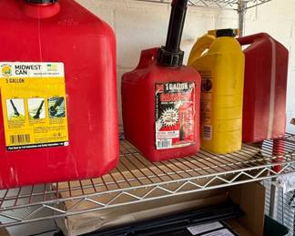 Midwest Can Gallon Gasoline Can and M Gallon Gasoline Can