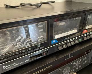 Sherwood CDR Dual Cassette Deck
