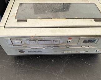 Panasonic Omnivision VHS Portable Video Cassette Recorder