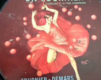 Leonetto Cappiello Un Fournier Curacao A La Fine Champagne Advertising Poster