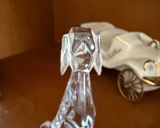 Swarovski Crystal Dog Figurine