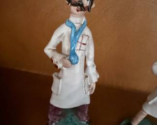 T.P. Ceramiche Doctor Figurine
