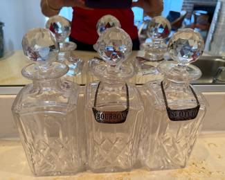 Lead Crystal Decanters