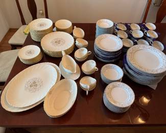 Orleans by Lenox and Oxford by Noritake