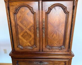 Vintage French Provincial Armoire by Drexel Heritage