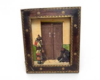 1 TheDoortotheTimurGurEmirMausoleumArtPrintinShadowBoxFrame