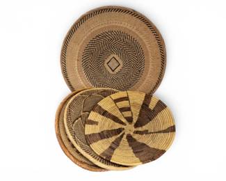 29 HandwovenBasketCollectionPinwheelChevronSpiralPatterns