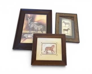 2 WildlifeIllustrationCollectionZebraPrintsLeopardArtwork