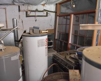 Hot Water Heaters and Antique Windows