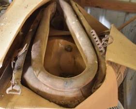 Vintage Leather Horse Collar and Hames
