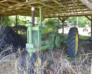 Vintage John Deere Model A "Poppin' Johnny" Tractor