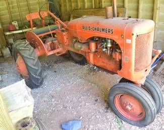 Vintage Allis-Chalmers Model C Tractor