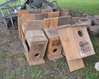 Official SC Department of Corrections Governor's Wood Duck Box Project Nesting Boxes