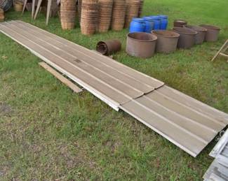 Galvanized Corrugated Metal Roof and Wall Panels