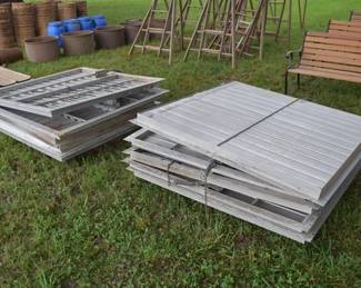 Wenger Stage Decking Panels and Metal Frames