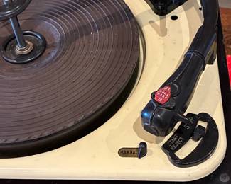 Garrard antique record player.