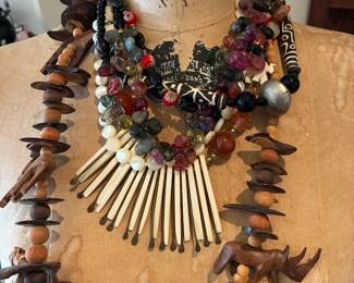 Playful, beautiful, and in some cases rare necklaces.