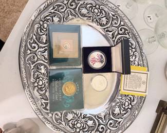 Silver and Gold Coin