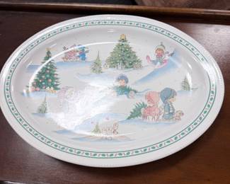 Precious Moments Platter