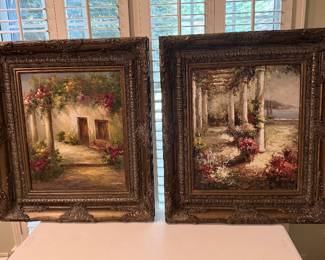 Two Large Oil Paintings