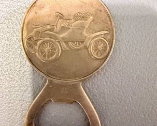 Italian Brass Bottle Opener