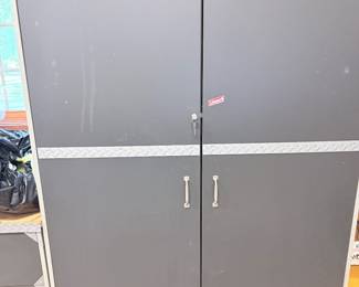 Industrial Coleman Garage Cabinet