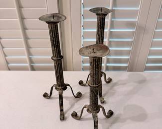 Metal Candlesticks 